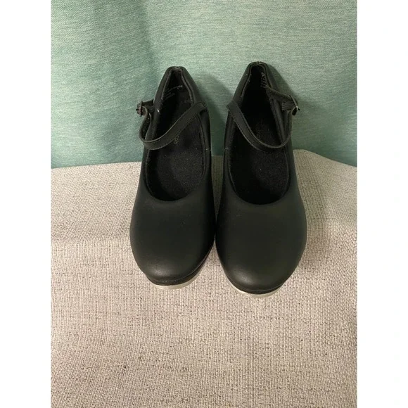 Theatricals T9800 Black Tap Shoes Mary Jane Character Heel Womens 7.5 M - Picture 3 of 9
